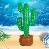 Wholesale Party decoration eco-friendly PVC inflatable cactus cooler