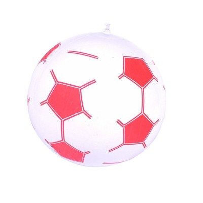 Custom PVC multicolor soccer inflatable beach ball