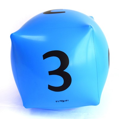 Custom Printing PVC Inflatable Dice Toy Promotion Supplies Using  for Advertising