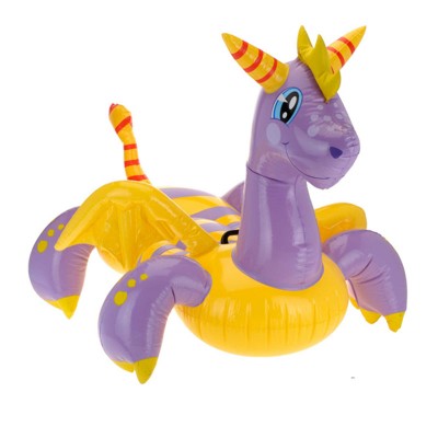 Swimming items hot design eco friendly PVC dragon inflatable pool float