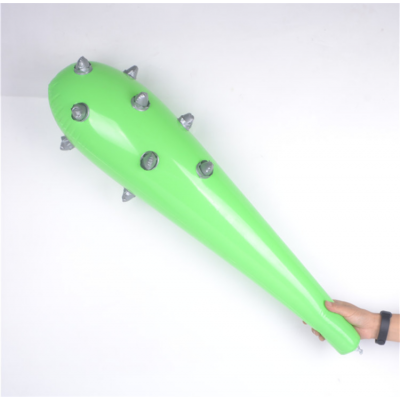 Wholesale Kids Toy PVC Air inflatable stick with nails  inflatable mace for promotional